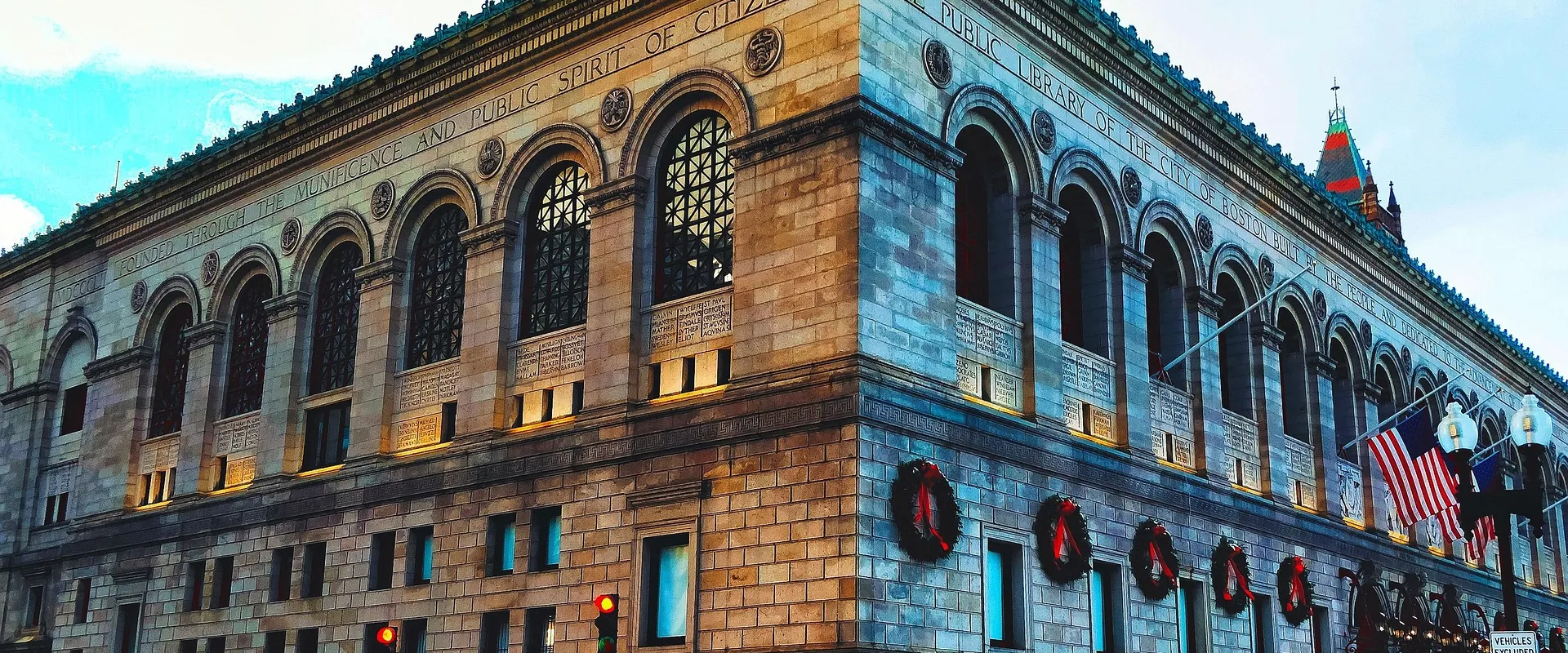 Boston Public Library, a gathering place for the legal community